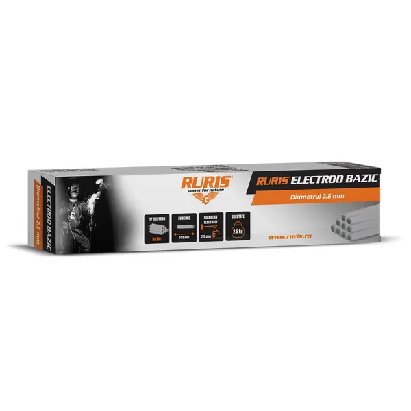 Electrod Bazic Ruris 2.5mm 2,5kg