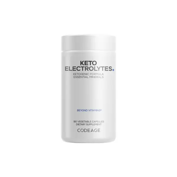 Electroliti pentru dieta keto, 180 capsule, CodeAge