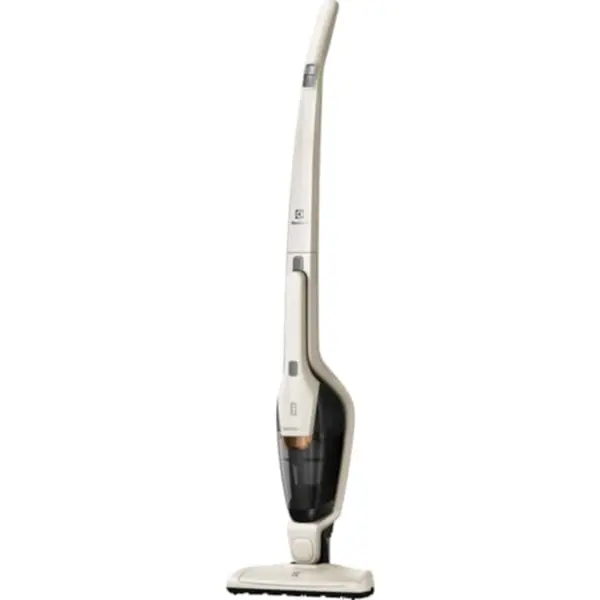 Electrolux Aspirator vertical Electrolux ErgoRapido Classic EERC75SW, cu acumulator, 35 minute autonomie, 18V, Alb