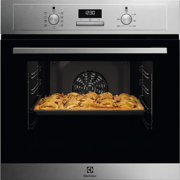 Electrolux Cuptor incorporabil Electrolux, 65 l, Autocuratare catalitica, Timer electronic, SteamBake, Grill, Clasa A, Inox antiamprenta