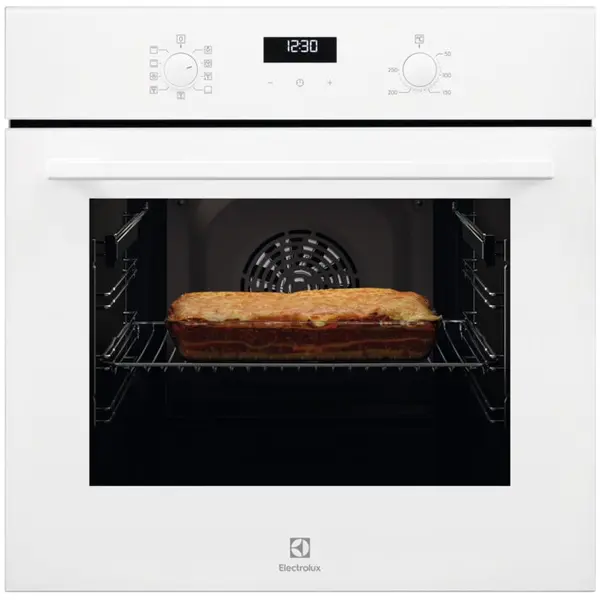 Electrolux Cuptor incorporabil Electrolux EOF5F50BV, 65 l, Clasa A, Alb
