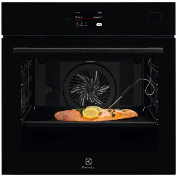 Electrolux Cuptor incorporabil Electrolux LOB9S3XZ, 70 l, Gatire cu abur (PS2), Conectivitate WI-FI, TFT Activ (Supex4), Afisaj digital, 139 programe, Grill, Control touch, Clasa A++, Sticla neagra