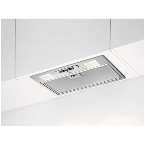 Electrolux Hota incorporabila Electrolux LFG235S, Putere de absorbtie 330 mc/h, 1 motor, 52 cm, Gri