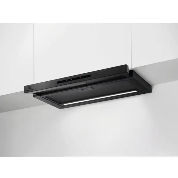 Electrolux Hota telescopica Electrolux LFP716Z , putere de absorbtie 650 mc/h, latime 60 cm, Negru Mat