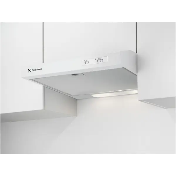 Electrolux Hota traditionala Electrolux EFU216W, putere de absorbtie 272 mc/h, 1 motor, 60 cm, Alb