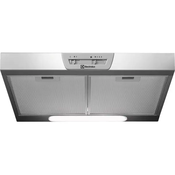 Electrolux Hota traditionala Electrolux LFU216X, Putere de absorbtie 208 mc/h, 1 motor, 60 cm, Inox