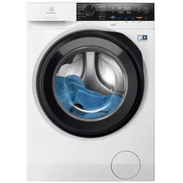 Electrolux Masina de spalat rufe cu uscator Electrolux Ecoline EW7W4492E, 9 kg spalare, 6 kg uscare, 1400 RPM, LCD, Clasa A, Motor Inverter, SteamCare+Sensicare, TimeManager, Alb