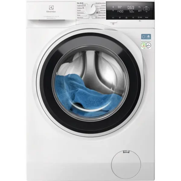 Electrolux Masina de spalat rufe ELECTROLUX EW7F3494FQE PerfectCare700 Ecoline, 9 kg, 1400 rpm, Clasa A, Wi-Fi, motor Inverter, display LED, SteamCare+ SensiCare, dozator Universal, QuickCare 69', Rapid 20', Abur Improspatare / EasyIron, TimeManager, Al