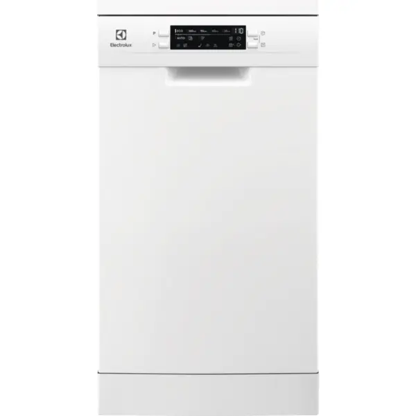 Electrolux Masina de spalat vase Electrolux ESG42310SW, 9 seturi, 8 programe, Clasa D, Motor Inverter, Display LED, 45 cm, Alb