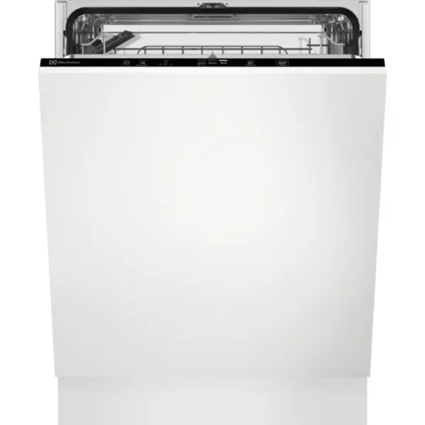 Electrolux Masina de spalat vase incorporabila Electrolux EEC87400W, 15 seturi, 8 programe, MaxiFlex, AirDry, QuickSelect, Iluminare interioara, Time Beam, WiFi, Afisaj TFT, Clasa C, Motor inverter, 60 cm