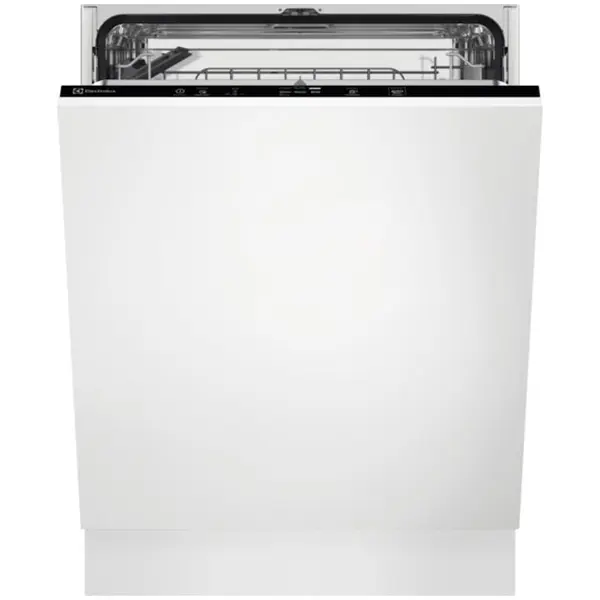 Electrolux Masina de spalat vase incorporabila Electrolux EEA627201L, 13 seturi, 6 programe, AirDry, QuickSelect, Clasa E, Motor inverter, Afisaj LED, 60 cm