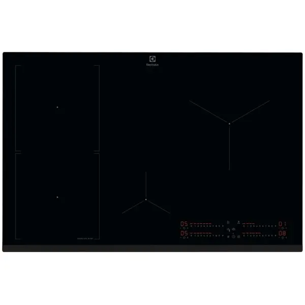 Electrolux Plita incorporabila Electrolux EIS87453, Inductie, 4 zone de gatit, Booster, SenseBoil, Concetivitate hota, Timer, 60 cm, Negru