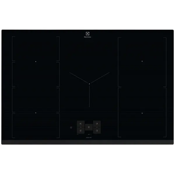 Electrolux Plita incorporabila Electrolux EIS8959, Inductie, 5 zone de gatit, Gatire asistata SensePro, Ecran TFT, Control touch, Booster (5 zone), Conectivitate hota, Conectivitate Wi-Fi, Timer electronic, Oprire automata, Functie punte, Negru