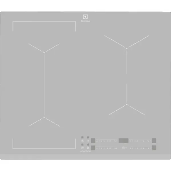 Electrolux Plita incorporabila Electrolux EIV63440BS, Inductie, 4 zone de gatit, Touch control, 60 cm, Argintiu