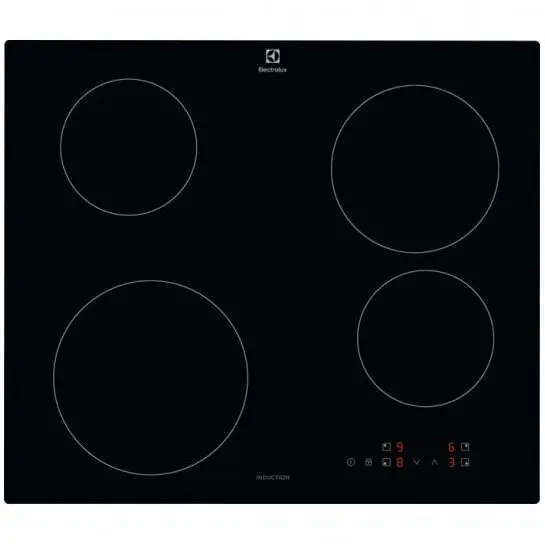Electrolux Plita incorporabila Electrolux LIB60420CK Inductie, 4 zone de gatit, Negru