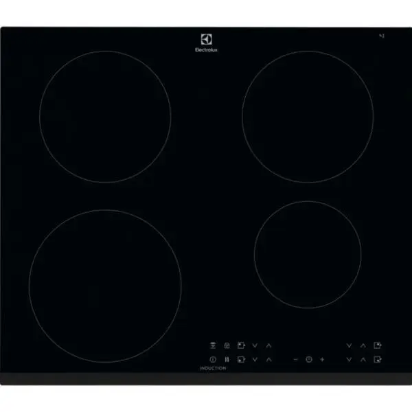 Electrolux Plita incorporabila Electrolux LIR60433B, Inductie, 7200 W, 4 Zone de gatit, Slim-Fit (Negru)