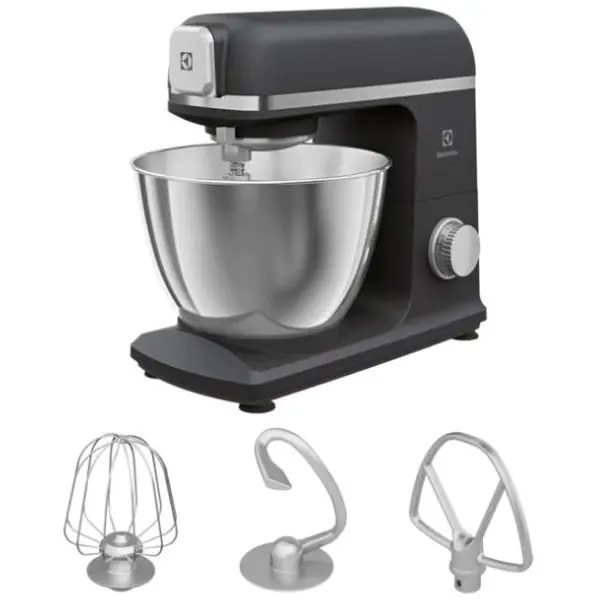 Electrolux Robot de bucatarie Electrolux E5KM1-4BPT Create 5 cu accesorii, 1200W, Negru Metalic