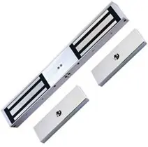 Electromagnet 180 KGf pentru usa dubla, Dimensiuni reduse 17L x 4W x 2H cm, Alimentare la 12 sau 24V, Aparent, SecuKey cLock-2D