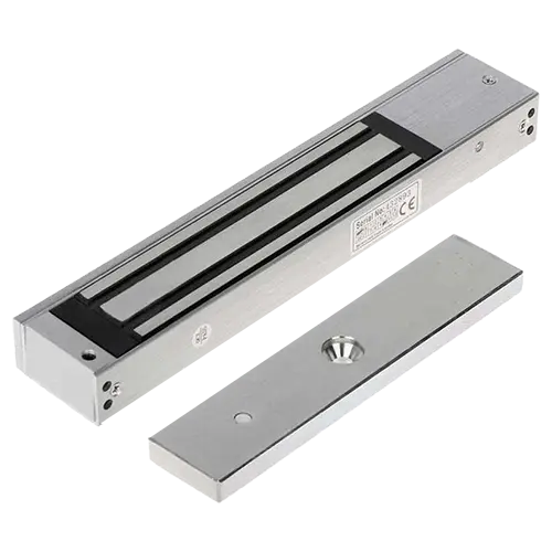 Electromagnet de retenție 270 kgf, 12V/24V DC, contact monitorizare NO/NC, montaj aparent - ASSA ABLOY H-01CC