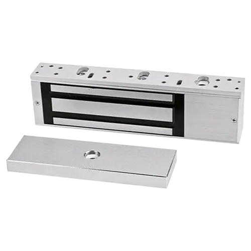 Electromagnet de retenție 540 kg, 12V/24V DC, contact monitorizare NO/NC, montaj aparent, ASSA ABLOY H-02CC