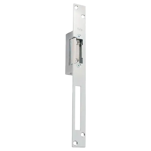 Electromagnet de toc îngropat fail-locked 250 kg, 12V DC, cu pârghie de deblocare mecanică și placă lungă de montaj, ASSA ABLOY YB17-12D-LM