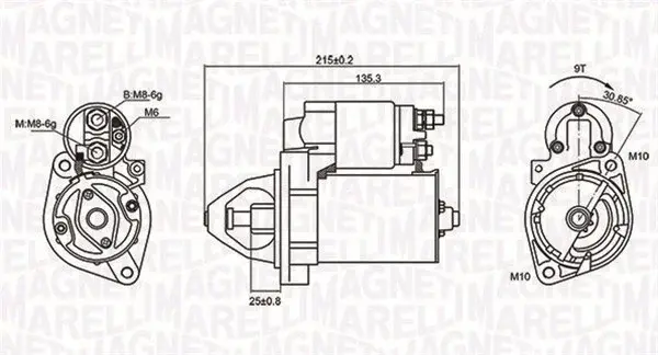 Electromotor (12V, 1,1kW) MERCEDES 190 (W201), C (CL203), C T-MODEL (S203), C (W202), C (W203), CLK (A208), CLK (C208), COUPE (C124), E (A124), E (C124), E (W124), E (W210) 1.8-2.5