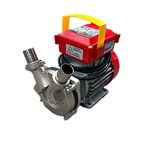 Electropompa Novax 25 B 95C, inoxidabila, pentru transvazare lichide alimentare fierbinti, bere, lapte, suc, vin - Default Title