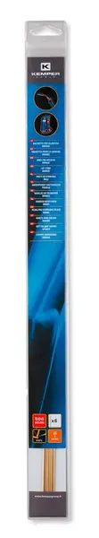 Electrozi de sudură din bronz Kemper – 59902, 2 mm, 500 mm, 6 bucăți