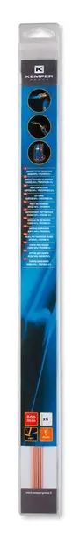Electrozi de sudură Kemper – cupru/fosfor, 2,0 mm, 500 mm, 6 bucăți