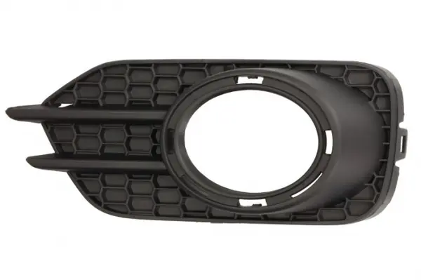 Element bara Fata Dreapta (Inferior, cu gaura pentru ornarea cromului, cu gauri pentru Lampa ceata) potrivit VW TIGUAN 09.07-07.18 05.11-07.16
