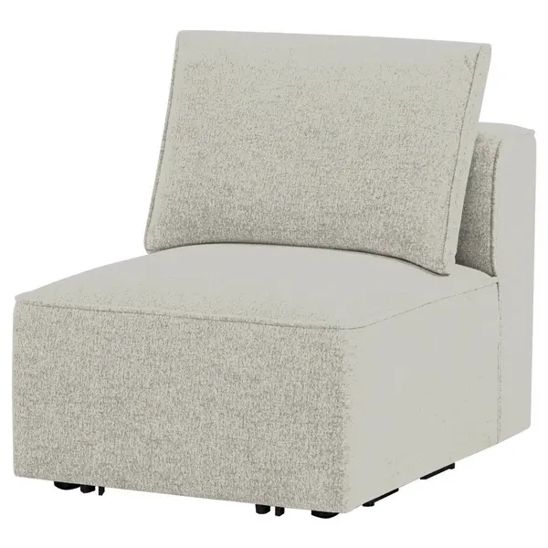 Element Canapea Modulară, textil, bej