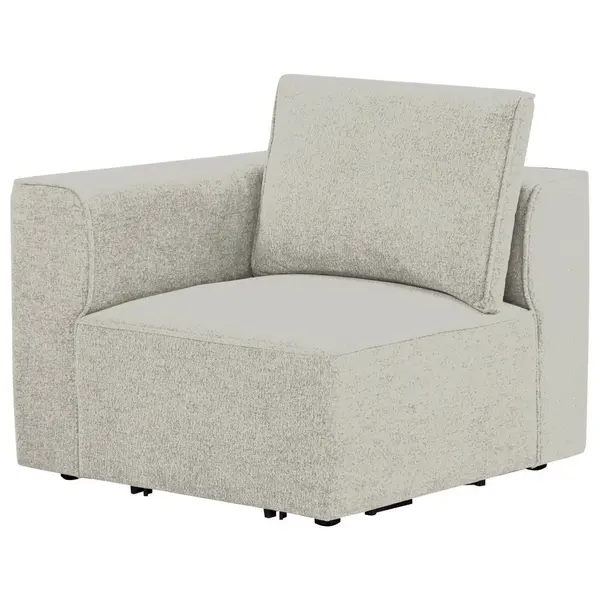 Element Canapea Modulară, textil, bej