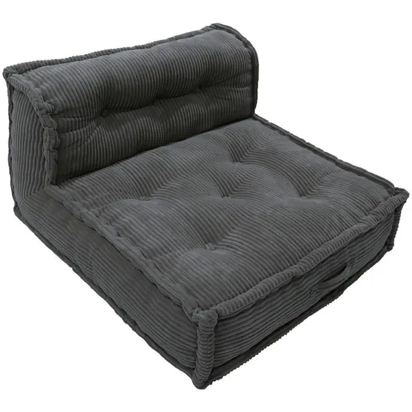 Element Canapea Modulară, textil, gri