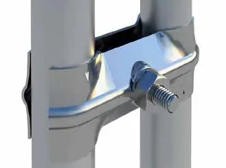 Element de imbinare gard mobil - prindere cu surub - Standard 2mm