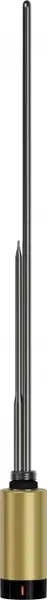 Element de incalzire electric, pentru calorifer baie, auriu mat, 600 W, Deante Silia