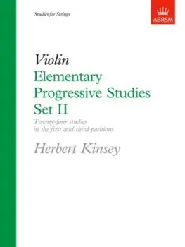 Elementary Progressive Studies, Set II for Violin, Sheet Map/***