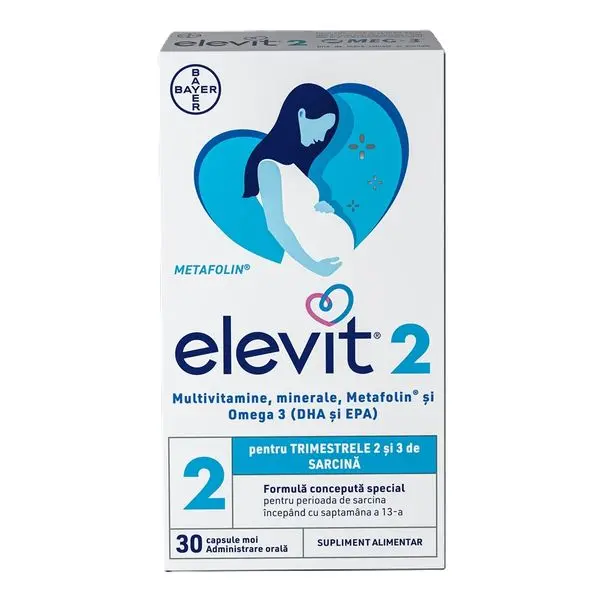Elevit 2, Bayer | 30 capsule moi
