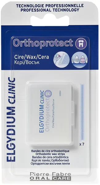 Elgydium Clinic Ceară de protecție ortodontică Orthoprotect, 7 benzi