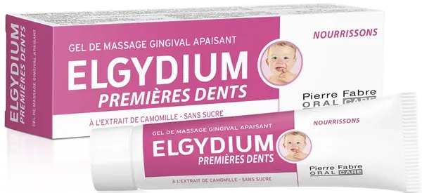 Elgydium Gel de masaj bucal pentru sugari, 15 ml