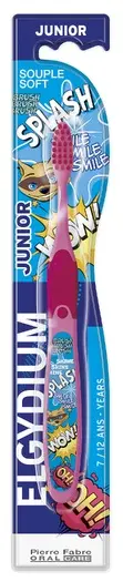 Elgydium Junior Periuță de dinți pentru copii, Souple Soft, 7-12 ani