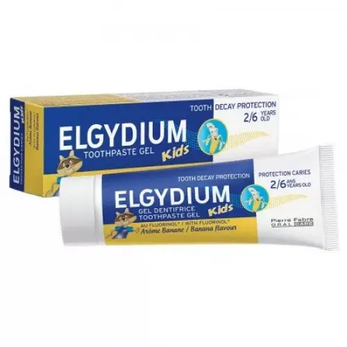 Elgydium pasta dinti kids cu aroma de banane, 50ml Zephyr Labs