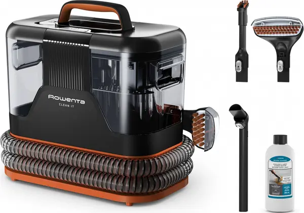 Eliminator de pete Rowenta - Clean It, negru /portocaliu