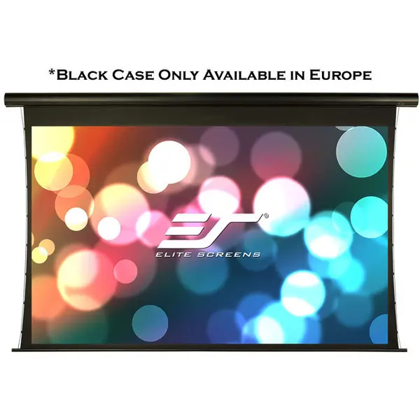 ELITESCREENS Ecran proiectie electric profesional, perete/tavan, 265.7 x 149.6 cm, Tensionat EliteScreens Saker SKT120UHW-E10,16:9