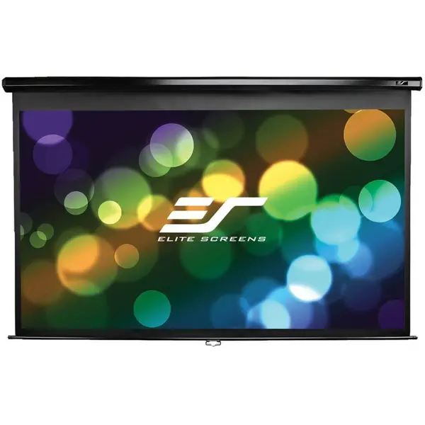 ELITESCREENS Ecran proiectie manual, perete/tavan, 186 x 105 cm, EliteScreens M84UWH, Format 16:9