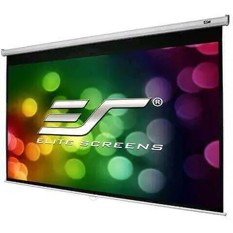 ELITESCREENS Ecran proiectie manual, perete-tavan, 332 X 186.7 cm, Elitescreens M150XWH2 , Format 16:9