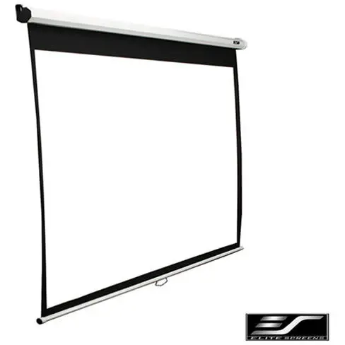ELITESCREENS Elite Screens M99NWS1 Manual Pull Down Screen 99'' 1:1