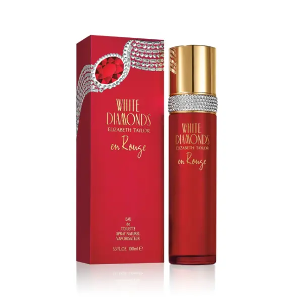 Elizabeth Taylor White Diamonds En Rouge Apă de toaletă pentru Femei EDT Volum 100 ml
