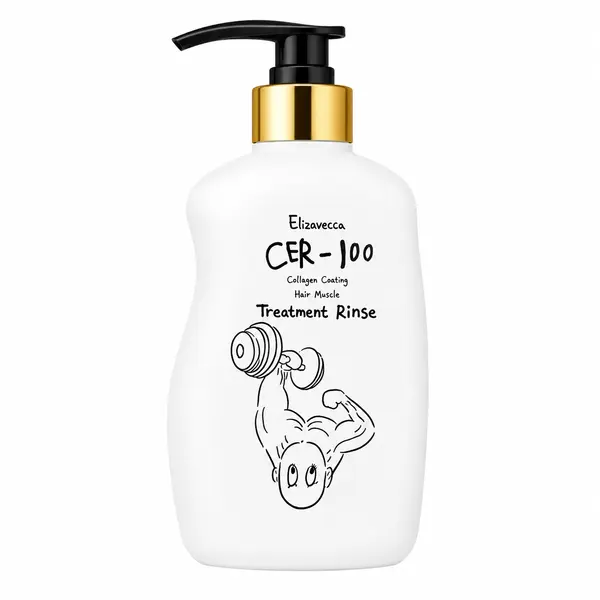 Elizavecca - CER-100 Collagen Coating Hair Muscle Treatment Rinse, 500ml
