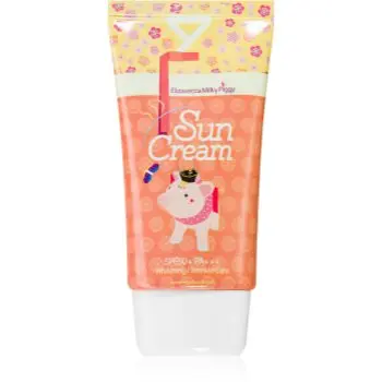 Elizavecca Milky Piggy Sun Cream protecție solară pentru față iluminatoare SPF 50+