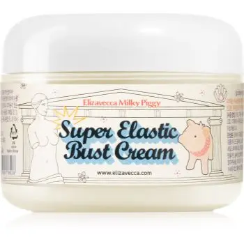 Elizavecca Milky Piggy Super Elastic Bust Cream crema ce ofera fermitate bustului cu colagen